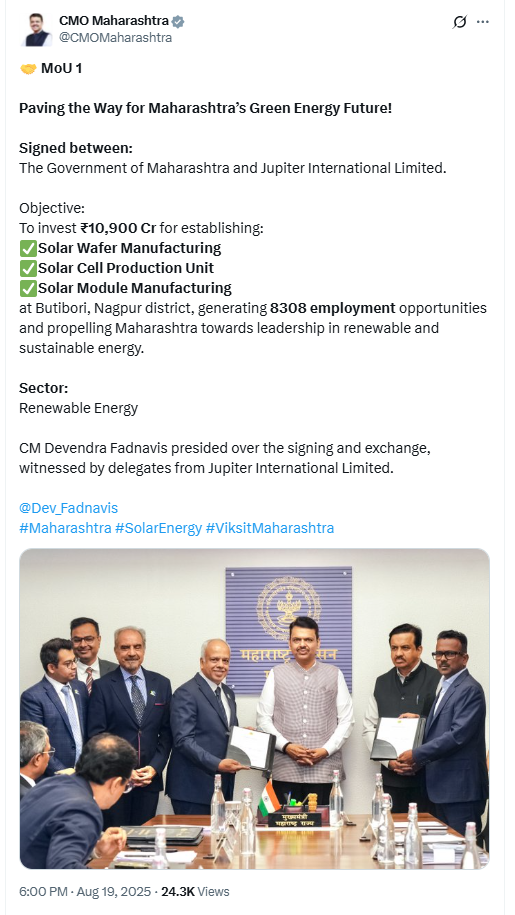Paving the Way for Maharashtra’s Green Energy Future!