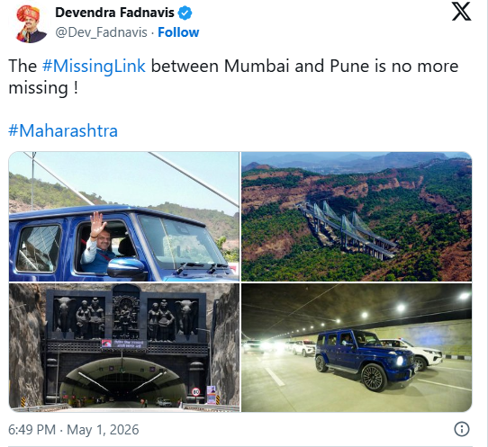 Devendra Fadnavis infrastructure projects Maharashtra
