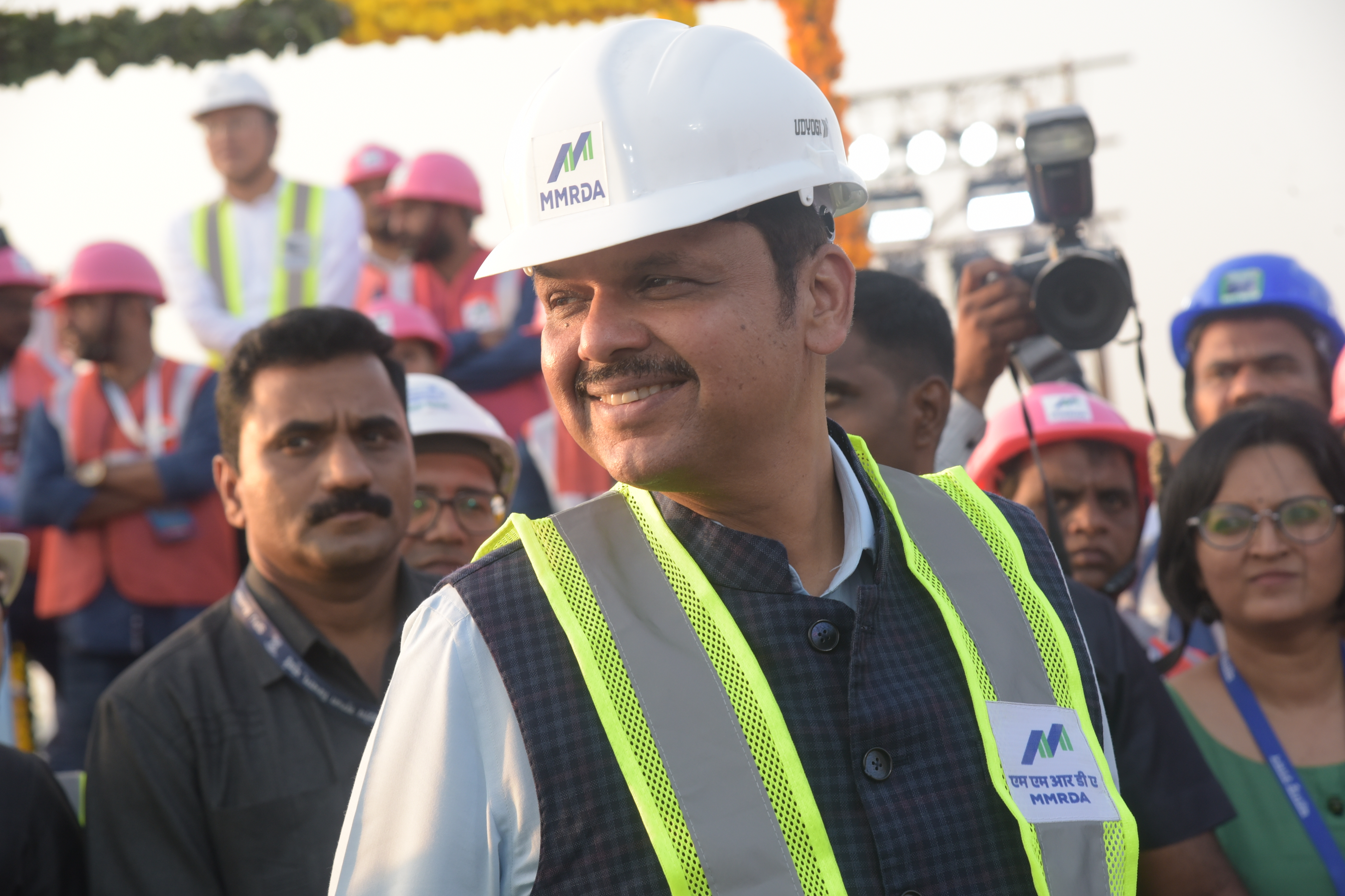 अटल सेतू -Devendra fadnavis in Mumbai Trans Harbour Link launch 