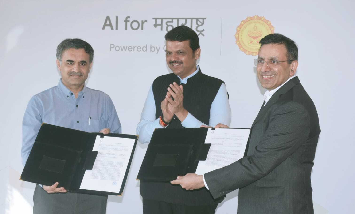 Maharashtra signs MoU with Google for harnessing Artificial Intelligence